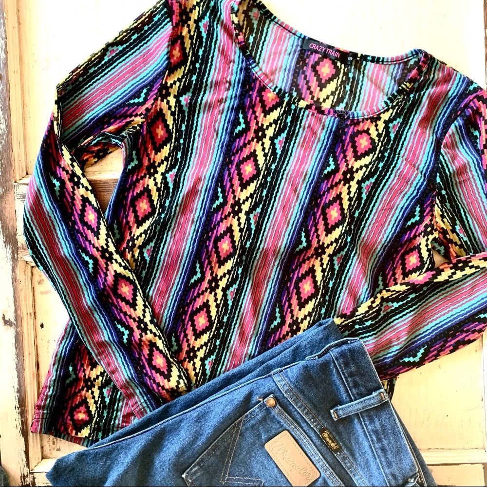 Crazy Train Long Sleeve Top